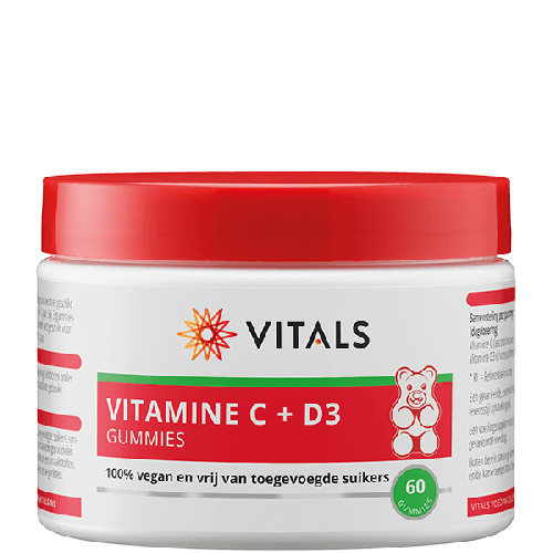 Vitals Vitamine C D3 60 Gummies