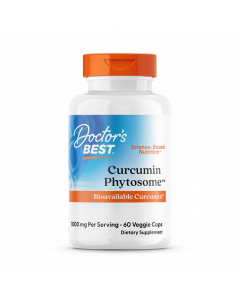 Doctor's Best Curcumin Phytosome with Meriva, 500 mg, 60 Veggie Caps