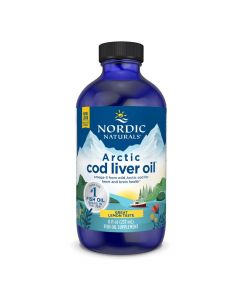Nordic Naturals - Arctic Cod Liver Oil - 1060mg - Lemon - 237 ml