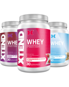 Xtend - Whey Protein - Alle 3 de smaken  - 3 x 30 doseringen